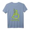 High Roller - Lustiges Rollstuhl T-Shirt mit Witzen für Menschen im Rollstuhl, perfekt als Geschenk oder für eigenen Humor