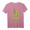 High Roller - Lustiges Rollstuhl T-Shirt mit Witzen für Menschen im Rollstuhl, perfekt als Geschenk oder für eigenen Humor