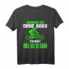 Warum Ich Ohne Akku Fahre Radfahrer Bike Enduro Fahrrad T-Shirt – Lustiges MTB Spruchshirt für Radfahrer, E-Bike Gegner & Mountainbike-Enthusiasten