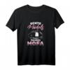 Echte Mädels fahren Mofa T-Shirt mit Mofa Illustration – Lustiger Spruch für Mopedfahrerinnen, perfekt als Geschenk