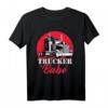 Trucker Babe - LKW-Fahrerinnen T-Shirt für Frauen, Humorvolles Truck Motiv, Perfekt als Muttertags- oder Geschenksidee für Berufskraftfahrerinnen