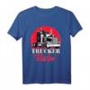 Trucker Babe - LKW-Fahrerinnen T-Shirt für Frauen, Humorvolles Truck Motiv, Perfekt als Muttertags- oder Geschenksidee für Berufskraftfahrerinnen