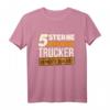 5 Sterne Trucker - Fernfahrer & LKW Geschenk T-Shirt für Berufskraftfahrer, Geburtstag & Weihnachten
