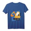 Kinder Bagger T-Shirt für Jungen und Mädchen - Baustellen Motiv, Perfekt für Geburtstagsgeschenke, Kindergarten & Spielen im Sandkasten