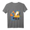 Kinder Bagger T-Shirt für Jungen und Mädchen - Baustellen Motiv, Perfekt für Geburtstagsgeschenke, Kindergarten & Spielen im Sandkasten