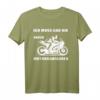 Ich muss gar nix außer Motorrad fahren - Lustiges Biker T-Shirt für Motorradfahrer zum Geburtstag & Weihnachten