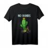 Keine Hände, die Kaktus fahren T-Shirt – Lustiges Fahrrad- und Kaktusdesign, perfektes Geschenk für Biker, Pflanzenfreunde und die ganze Familie