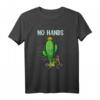 Keine Hände, die Kaktus fahren T-Shirt – Lustiges Fahrrad- und Kaktusdesign, perfektes Geschenk für Biker, Pflanzenfreunde und die ganze Familie