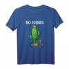 Keine Hände, die Kaktus fahren T-Shirt – Lustiges Fahrrad- und Kaktusdesign, perfektes Geschenk für Biker, Pflanzenfreunde und die ganze Familie