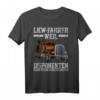 LKW Fahrer Fernfahrer Kraftfahrer T-Shirt - Klassisch geschnitten, doppelt genähter Saum, langlebige Berufskleidung für Kraftfahrer