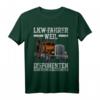 LKW Fahrer Fernfahrer Kraftfahrer T-Shirt - Klassisch geschnitten, doppelt genähter Saum, langlebige Berufskleidung für Kraftfahrer