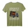 LKW Fahrer Fernfahrer Kraftfahrer T-Shirt - Klassisch geschnitten, doppelt genähter Saum, langlebige Berufskleidung für Kraftfahrer