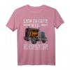 LKW Fahrer Fernfahrer Kraftfahrer T-Shirt - Klassisch geschnitten, doppelt genähter Saum, langlebige Berufskleidung für Kraftfahrer