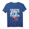 Kinder Jungen mit 6 Jahre fahren Traktor Trecker Geburtstag T-Shirt – Lustiges Geburtstagsgeschenk für kleine Landwirte und Traktorliebhaber