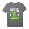 Echte Jungs Fahren Scooter - Lustiges Retro T-Shirt für Kinder, Jungen & Scooter Fans, Perfekt als Geschenk zu Weihnachten & Geburtstag