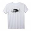 LKW-Fahrer Fernfahrer T-Shirt mit Herzschlag Linie - Coole Geschenkidee für Lastwagenfahrer und Trucker