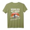 Pedelec E-Biker T-Shirt - Warum ich MIT Akku fahre? Weil es geiler ist - Lustiges Geschenk für Mountainbiker, Downhillfahrer & E-Bike Fans