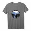 Singletrail Mountainbiker T-Shirt in den Bergen – Downhill Fahren & Geschenk für Mountainbiker und Downhill-Fahrer