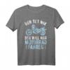 Herren 'Der Tut Nix Der Will Nur Motorrad Fahren' Vintage Biker T-Shirt – Lustiges Geschenk für Motorradfahrer, Biker & Tourenliebhaber
