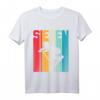 Kinder 7. Geburtstag Retro Scooter Fahrer T-Shirt - Perfektes Geschenk für Scooter Fans und Geburtstagskinder