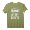 Lustiges Taxi Fahrer T-Shirt mit Spruch – Coole Geschenkidee für Taxifahrer, Chauffeure & Berufstaxifahrer zum Geburtstag, Weihnachten & Abschluss