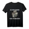 Sei kein Penner fahr Verbrenner - Witziges Auto- und Motoren T-Shirt für Petrolheads, US-Car & V8 Enthusiasten