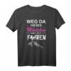 Weg Da Dieses Mädchen Darf Jetzt Fahren T-Shirt - Lustiges Geschenk zur bestandenen Führerscheinprüfung für junge Fahrerinnen