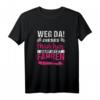 Weg da! Dieses Mädchen darf jetzt fahren T-Shirt – Geschenkidee für junge Fahranfängerinnen & Fahrschülerinnen zum Geburtstag, Weihnachten & Vatertag