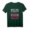 Weg da! Dieses Mädchen darf jetzt fahren T-Shirt – Geschenkidee für junge Fahranfängerinnen & Fahrschülerinnen zum Geburtstag, Weihnachten & Vatertag
