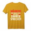 Während Der Fahrt Nicht Mit Dem Busfahrer Sprechen Geschenk T-Shirt – Lustiges Geschenk für Busfahrer & Linienbusfahrer