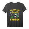 Kinder T-Shirt 'Aus dem Weg ich muss Traktor fahren' – Lustiges Landwirt-Outfit für kleine Traktorfahrer und Bauernhof-Fans