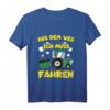 Kinder T-Shirt 'Aus dem Weg ich muss Traktor fahren' – Lustiges Landwirt-Outfit für kleine Traktorfahrer und Bauernhof-Fans