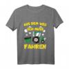 Kinder T-Shirt 'Aus dem Weg ich muss Traktor fahren' – Lustiges Landwirt-Outfit für kleine Traktorfahrer und Bauernhof-Fans