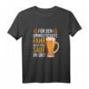 Hopfen Suff Spruch T-Shirt – Lustiges Bier- und Fußball-Design für Männer, Bierliebhaber und Mallorca-Reisen