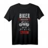 Motorrad Motiv Cooler Motorradfahrer Männer Spruch T-Shirt – Perfekt für Ausflüge, Motorsport & als Geschenkidee für Biker