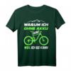 HapMonkey Radfahrer T-Shirt - Lustiges Radfahrer Spruch Geschenk für Mountainbiker & Rennradfahrer