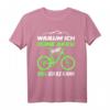 HapMonkey Radfahrer T-Shirt - Lustiges Radfahrer Spruch Geschenk für Mountainbiker & Rennradfahrer