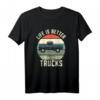 LKW Vintage Wagon Pickup 4x4 Pick-up T-Shirt – Für Truck- und LKW-Fans, Oldtimer & Vintage-Wagen Liebhaber