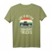 LKW Vintage Wagon Pickup 4x4 Pick-up T-Shirt – Für Truck- und LKW-Fans, Oldtimer & Vintage-Wagen Liebhaber