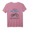 Warum ich mit Akku fahre? Lustiges E-Bike Mountain Bike T-Shirt – Geschenkidee für Radfahrer, Biker & E-Mountain Biker