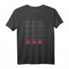 Absolute Zero Science Temperatur T-Shirt - Celsius, Fahrenheit, Kelvin Thermodynamik Geschenk für Männer & Frauen