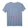 Absolute Zero Science Temperatur T-Shirt - Celsius, Fahrenheit, Kelvin Thermodynamik Geschenk für Männer & Frauen