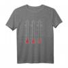 Absolute Zero Science Temperatur T-Shirt - Celsius, Fahrenheit, Kelvin Thermodynamik Geschenk für Männer & Frauen