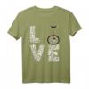 Einradfahren Love Einradfahrer T-Shirt – Lustiges Geschenk für Radfahrer, Zirkusartisten & Einradfahrer bei Partys, Geburtstagen & Weihnachten