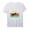 Die Tut Nix Die Will Nur Motorrad Fahren - Biker Lady T-Shirt mit Vintage Sonnenuntergang, perfektes Geschenk für Motorradfahrerinnen