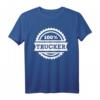 100% Trucker LKW Fahrer T-Shirt – Klassisch geschnitten für Berufskraftfahrer und Lastwagenfahrer