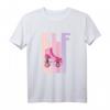11. Geburtstag Mädchen T-Shirt mit süßem Rollschuh Motiv - Retro Design für junge Rollerfahrer und Skate Fans