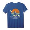 Sag niemals rudern Kajak Fahrer Kanu T-Shirt - Lustiges Spruch-Shirt für Wassersport und Outdoor-Abenteuer