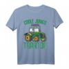 Coole Jungs fahren Traktor Kinder T-Shirt – Perfektes Geschenk für kleine Landwirte, Traktorfahrer und Landmaschinenliebhaber