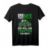 Der tut nix der will nur Traktor fahren - Lustiges Trecker Geschenk T-Shirt für Landwirte, Bauern & Traktorliebhaber